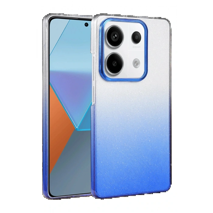 Xiaomi Redmi Note 13 Pro 4G Glossy Kapak - Mavi
