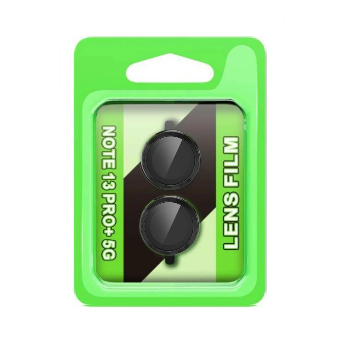 Xiaomi Redmi Note 13 Pro Plus Raze Metal Kamera Lens - Siyah