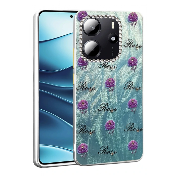 Xiaomi Redmi Note 14 4G Kılıf Blade Aynalı Desenli Kapak - Desen 9