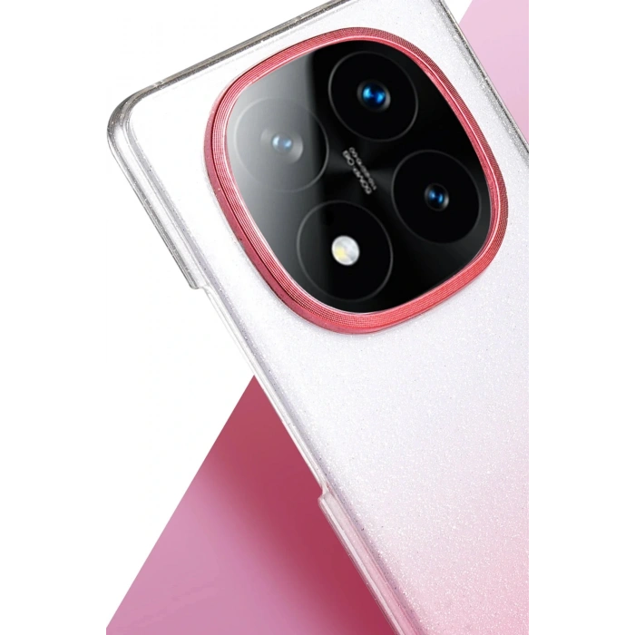 Xiaomi Redmi Note 14 Pro 5G Glossy Kapak - Pembe