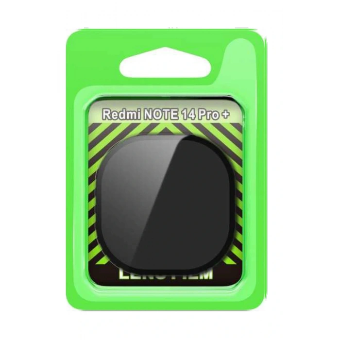 Xiaomi Redmi Note 14 Pro Plus Raze Metal Kamera Lens - Siyah