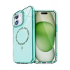 Apple iPhone 12 Live Diamond Magsafe Kapak - Yeşil