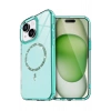 Apple iPhone 14 Live Diamond Magsafe Kapak - Yeşil