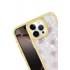 Apple iPhone 14 Pro Max Lumi Desenli Kapak - Sarı