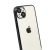Apple iPhone 15 Lensli Silikon - Siyah
