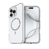 Apple iPhone 15 Pro Max Live Diamond Magsafe Kapak - Şeffaf