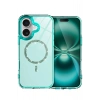 Apple iPhone 16 Plus Live Diamond Magsafe Kapak - Yeşil