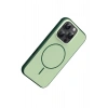 Apple iPhone 16 Pro Max Neva Magsafe Kapak - Koyu Yeşil