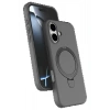 Apple iPhone 16 Regal Magsafe Standlı Kapak - Titan Gri