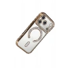 Apple iPhone 17 Pro Joke Simli Magneticsafe Kılıf - Gold