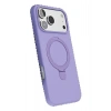 Apple iPhone 17 Pro Max Regal Magsafe Standlı Kapak - Lila
