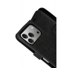 Apple iPhone 17 Pro Max Trend S Plus Kapaklı Kılıf - Siyah