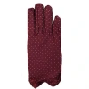 Bordo Renk Puanlı Çocuk Eldiveni (4172)