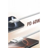 DC82 1M 60W Type-C to Type-C PD Hızlı Şarj Kablo - Beyaz