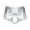 Fantezi Gümüş Özel Bölgeleri Açık Parlak Külot