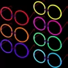 Glow Stick Yuvarlak Gözlük - Glow Partisi Gözlükleri - Glow Stick Gözlük 12 Adet (4172)