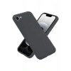 iPhone 16E Kılıf First Silikon - Gri