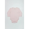 Natural Basic Style Uzun Kol Body 17104 Pembe