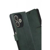 Oppo A5 Pro 4G Trend S Plus Kapaklı Kılıf - Yeşil