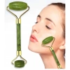 Özel Süngerli Kutusunda Kırılmaz Çift Taraflı 2li Cilt Yüz Masaj Aleti Jade Roller Yeşim Taşı (4172)