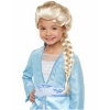 Platin Altın Dore Renk Karlar Ülkesi Elsa Frozen Peruğu Çocuk Boy (4172)