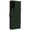 Samsung Galaxy S25 Edge Trend S Plus Kapaklı Kılıf - Koyu Yeşil