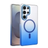 Samsung Galaxy S25 Ultra Glossy Magsafe Kapak - Mavi