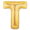 T Harf Folyo Balon Altın Renk  40 İnç (4172)