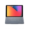 T5506D iPad 10.2 (9.Nesil) Kılıf Palermo Ledli Klavyeli Standlı Tablet Kılıfı - Siyah