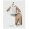 Tongs Baby Streamlined 2li Takım 5624 Bej