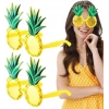 Tropikal Hawaii Ananas Şekilli Parti Gözlüğü 9.5 X 14 Cm (4172)