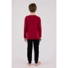 U.s. Polo Assn Uzun Kol Pijama Takım Us2203-4 Bordo