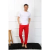 venüsshopping- Erkek Pamuk Kırmızı Tek Alt Pijama