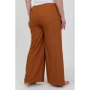venüsshopping- Kadın Büyük Beden Bürümcük Pantolon Kremit