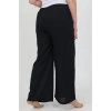 venüsshopping- Kadın Büyük Beden Bürümcük Pantolon Lacivert