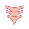 venüsshopping- Pamuklu 3lü Tanga Külot Pudra