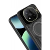 Xiaomi 14T Pro Kılıf Joy Lens Standlı Kapak - Siyah