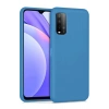 Xiaomi Redmi 9T Kılıf Nano içi Kadife Silikon - Mavi