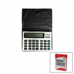 12 Haneli Mini Cep - Kılıflı Hesap Makinesi6.6x1.9x9.3cm Ts-520b (4172)