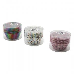 1200 Adet Yuvarlak - İnce Muffin Kağıt Kek Kapsülü Ağız Çap: 6.5cm - Derinlik: 2.5cm (4172)