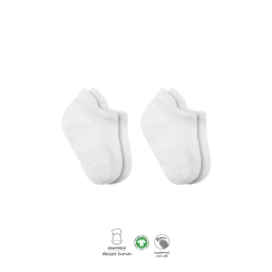 2li Sneakers Kaymaz Basic Penye Çorap Bs20103 Beyaz Beyaz