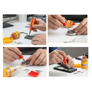 31 Parça Saatçi ve Telefoncu Onarım Tornavida Seti Hassas Tornavida Seti