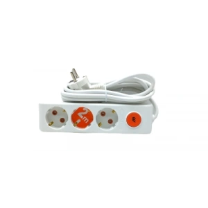 3lü Anahtarlı 2mt.uzatma Kablo Grup Priz (4172)