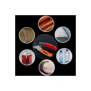 5 Bıçaklı Çok Amaçlı Katlanabilir Falçata Halı Alçıpan Falçatası