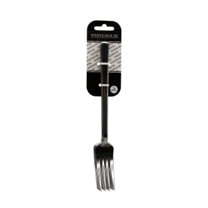 6 Parça Eko Çubuk Sade Metal Yemek Çatal 2mm (4172)