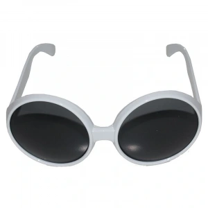 80 Li Yıllar Beyaz Renk Nostalji Yeşilçam Parti Gözlüğü (4172)