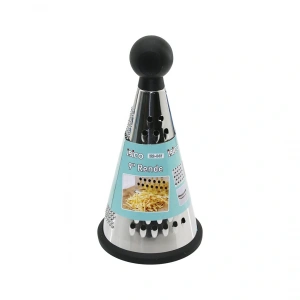 9 İnç - Huni Model   Plastik Topuz Başlı  Metal Rende  Silikon Tabanlı (4172)