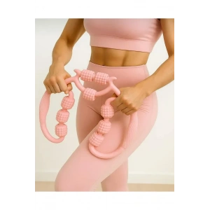 9 Tekerlekli Boyun Bacak Ayak Bel Masaj Aleti Çok Fonksiyonlu Manuel (4172)