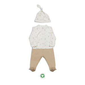 Always Dream 3lü Zıbın Takım 13110 Ekru Bej