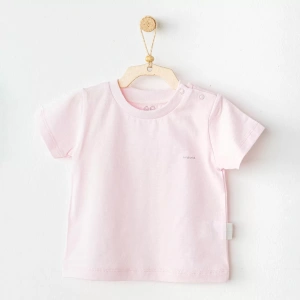 Andywawa Ac25971 Casual Bebek Tişört Pink